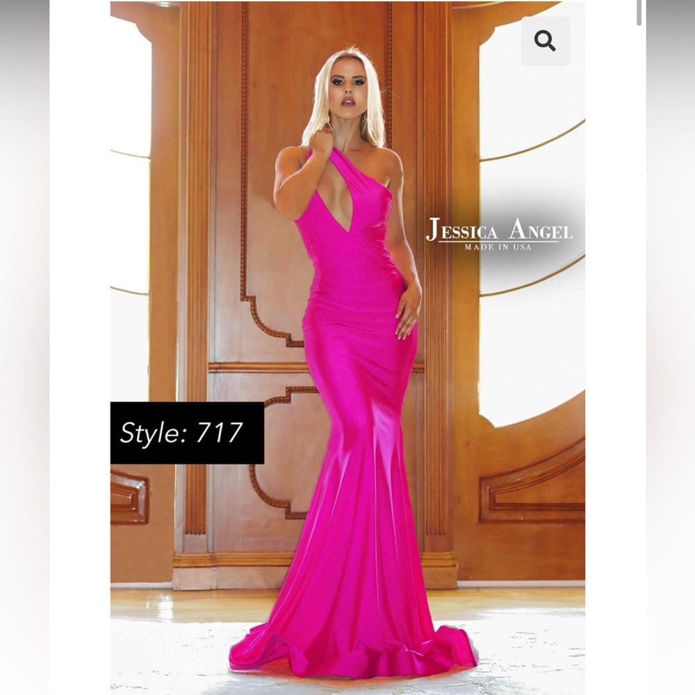 Pink Jessica Angel Prom Dress